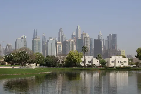 Dubai-Skyline 4K Hintergrundbild · city · 3840×2560