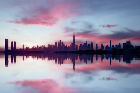 Dubai Skyline 4K Wallpaper · city · 3840×2560