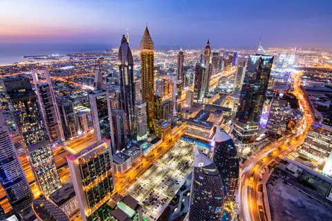 Dubai Skyline 4K Wallpaper · city · 3840×2560