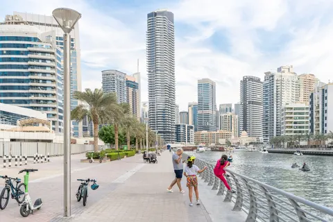 Dubai Skyline 4K Wallpaper · city · 3840×2560