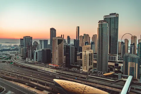 迪拜天際線 4K桌布 · city · 3840×2560