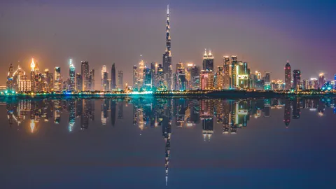Dubai Skyline 4K Wallpaper · city · 3840×2160