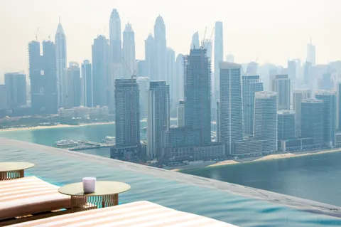 Dubai Skyline 4K Wallpaper · city · 3840×2553