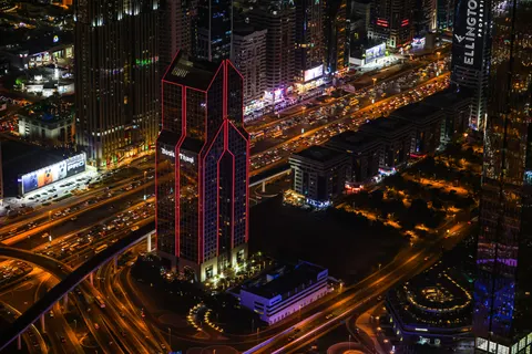 Dubai Skyline 4K Wallpaper · city · 3840×2561