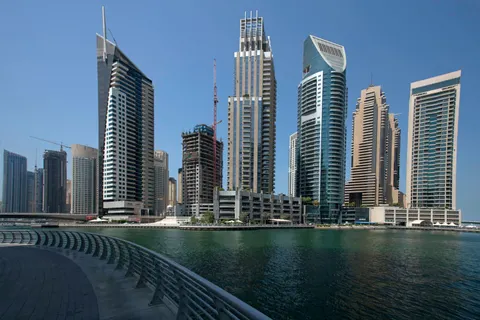 Dubai Skyline 4K Wallpaper · city · 3840×2560