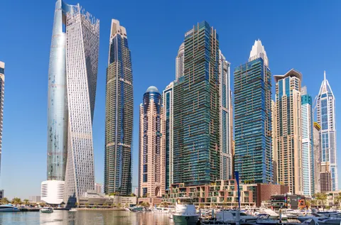 Dubai Skyline 4K Wallpaper · city · 3840×2541