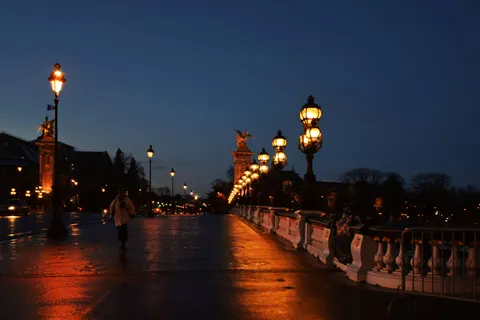 Paris at Night 4K Wallpaper · city · 3840×2560
