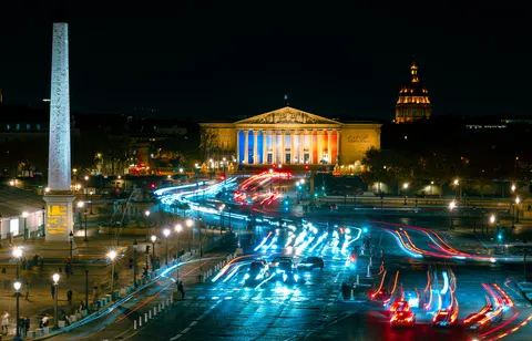 Paris at Night 4K Wallpaper · city · 3840×2463