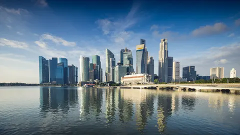 Fond d'écran Marina de Singapour 4K · city · 3840×2160
