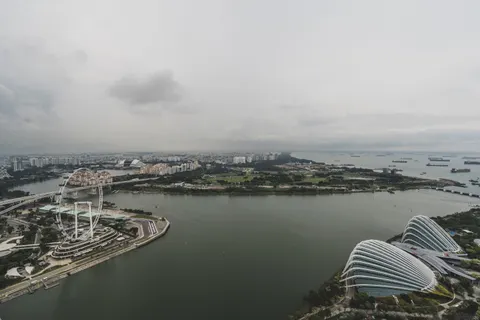 Singapore Marina 4K Wallpaper · city · 3840×2560