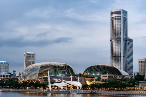 Singapore Marina 4K Wallpaper · city · 3840×2563