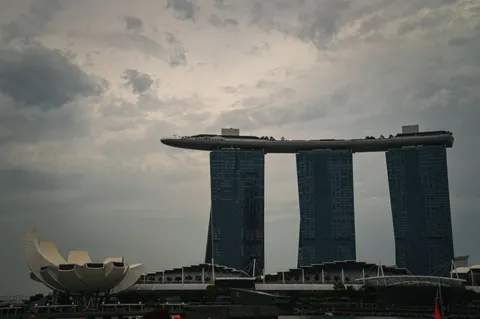 Fond d'écran Marina de Singapour 4K · city · 3840×2553
