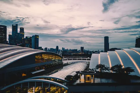Singapore Marina 4K Wallpaper · city · 3840×2563