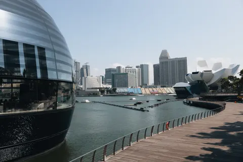 Singapore Marina 4K Wallpaper · city · 3840×2560