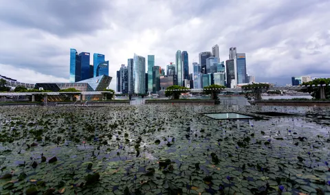 Tapeta Marina w Singapurze 4K · city · 3840×2274