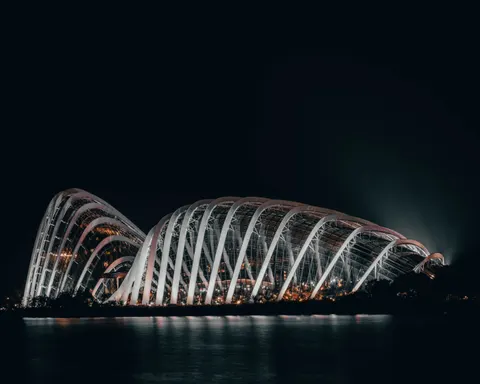 Singapore Marina 4K Wallpaper · city · 3840×3072