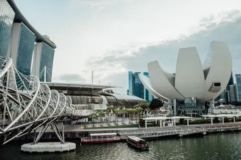 Singapore Marina 4K Wallpaper · city · 3840×2563