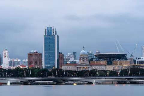 Singapore Marina 4K Wallpaper · city · 3840×2563
