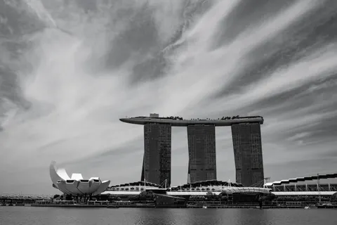 Singapore Marina 4K Wallpaper · city · 3840×2563