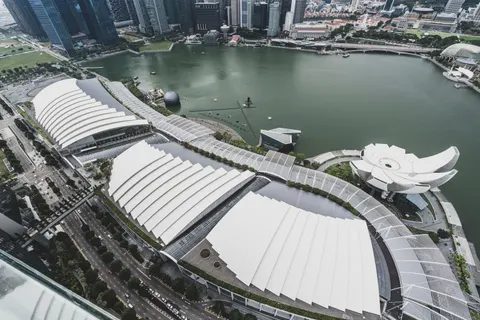Singapore Marina 4K Wallpaper · city · 3840×2560