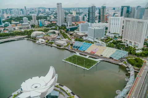 Fond d'écran Marina de Singapour 4K · city · 3840×2560