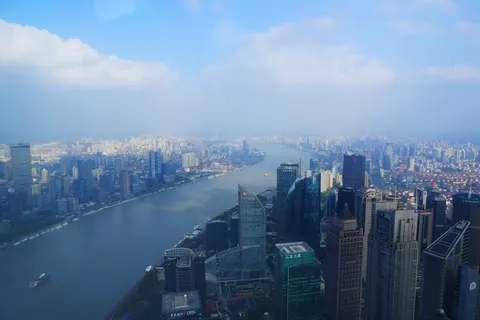 Shanghai Night 4K Wallpaper · city · 3840×2560