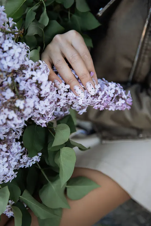 Mint Lavender Phone Wallpaper · pastel · 1440×2160
