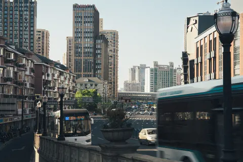 Shanghai Night 4K Wallpaper · city · 3840×2560