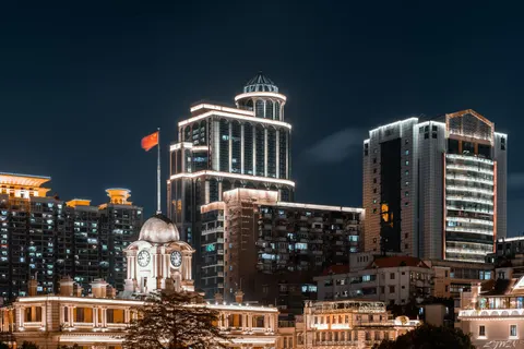 上海夜景 4K桌布 · city · 3840×2560