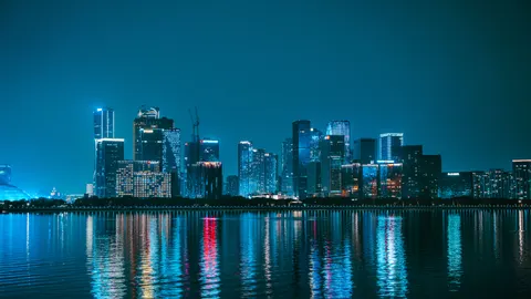 上海夜景 4K桌布 · city · 3840×2160