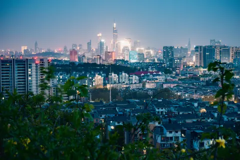 Shanghai Night 4K Wallpaper · city · 3840×2562