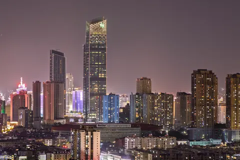 Shanghai Night 4K Wallpaper · city · 3840×2560