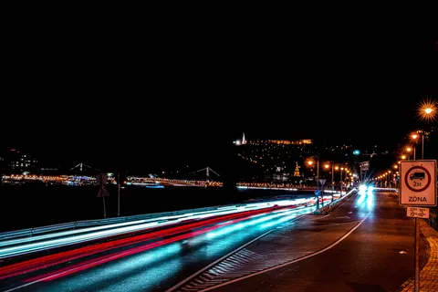 Light Trails 4K Wallpaper · city · 3840×2560