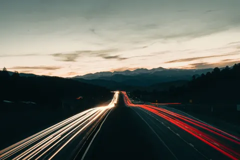 Light Trails 4K Wallpaper · city · 3840×2560