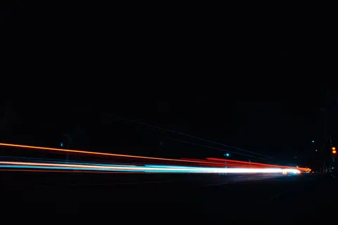 Light Trails 4K Wallpaper · city · 3840×2560