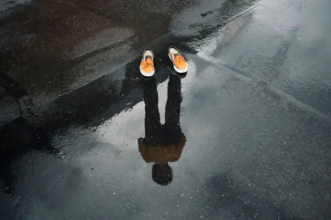 Rainy Street 4K Wallpaper · city · 3840×2560