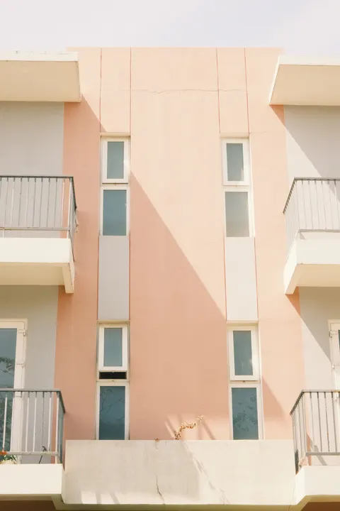 Peach Minimal Phone Wallpaper · pastel · 1440×2160