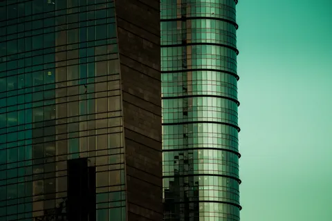 Glasturm 4K Hintergrundbild · architecture · 3840×2560