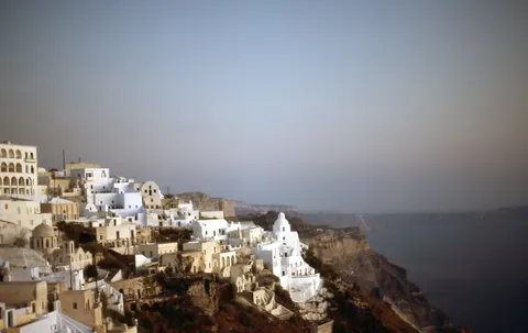 Santorini 4K Wallpaper · architecture · 3840×2423