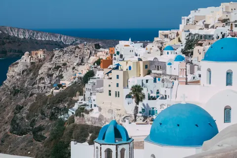 Santorini 4K Wallpaper · architecture · 3840×2560