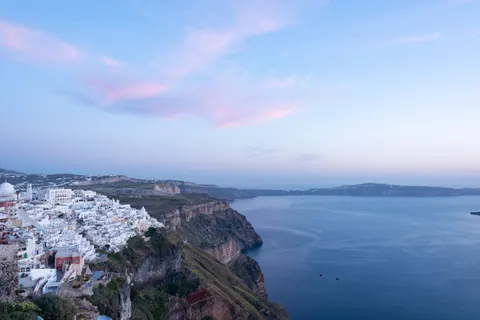 Santorini 4K Wallpaper · architecture · 3840×2563