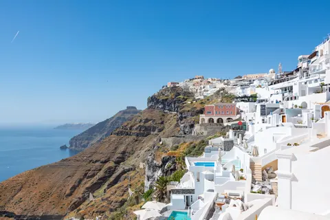 Santorini 4K Wallpaper · architecture · 3840×2563