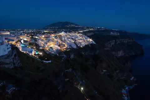 Fond d'écran Santorin 4K · architecture · 3840×2563