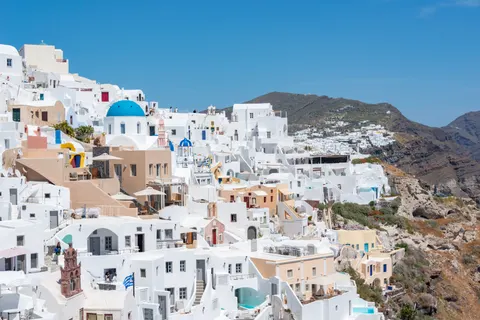 Santorini 4K Wallpaper · architecture · 3840×2563