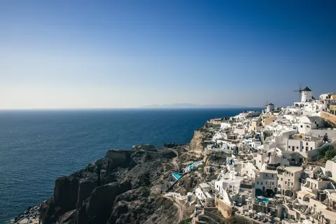 Santorini 4K Wallpaper · architecture · 3840×2561