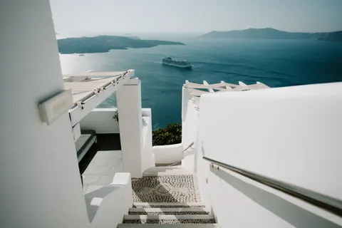 Santorini 4K Wallpaper · architecture · 3840×2560
