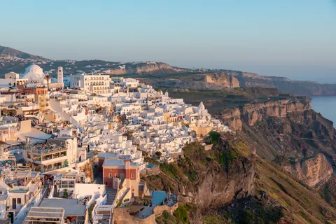 Santorini 4K Wallpaper · architecture · 3840×2563
