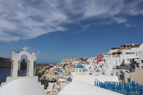 Santorini 4K Wallpaper · architecture · 3840×2560
