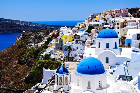 Santorini 4K Wallpaper · architecture · 3840×2560
