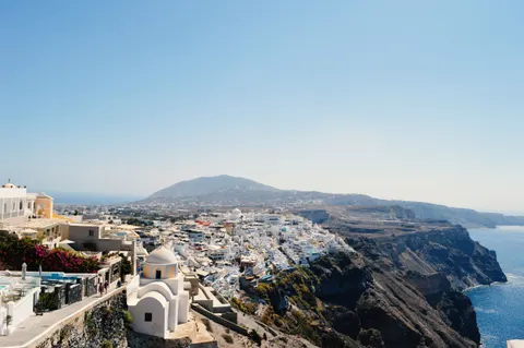 Santorini 4K Wallpaper · architecture · 3840×2553